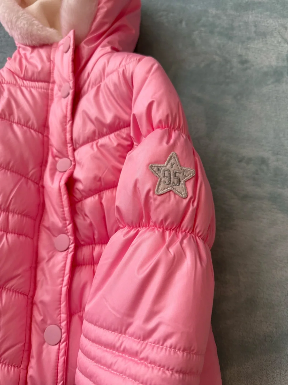 NWT OshKosh B'gosh Light Pink Fleece-Lined Jacket